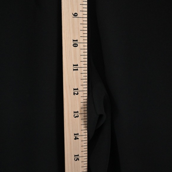 LK Bennett Womens Black Jogger Style Dress Pants Size 8 Tie Waist Quiet Luxury - Picture 4 of 11